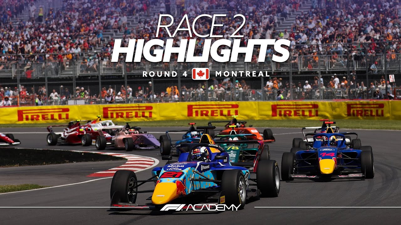 Race 2 Highlights | Montreal 2025 | F1 Academy