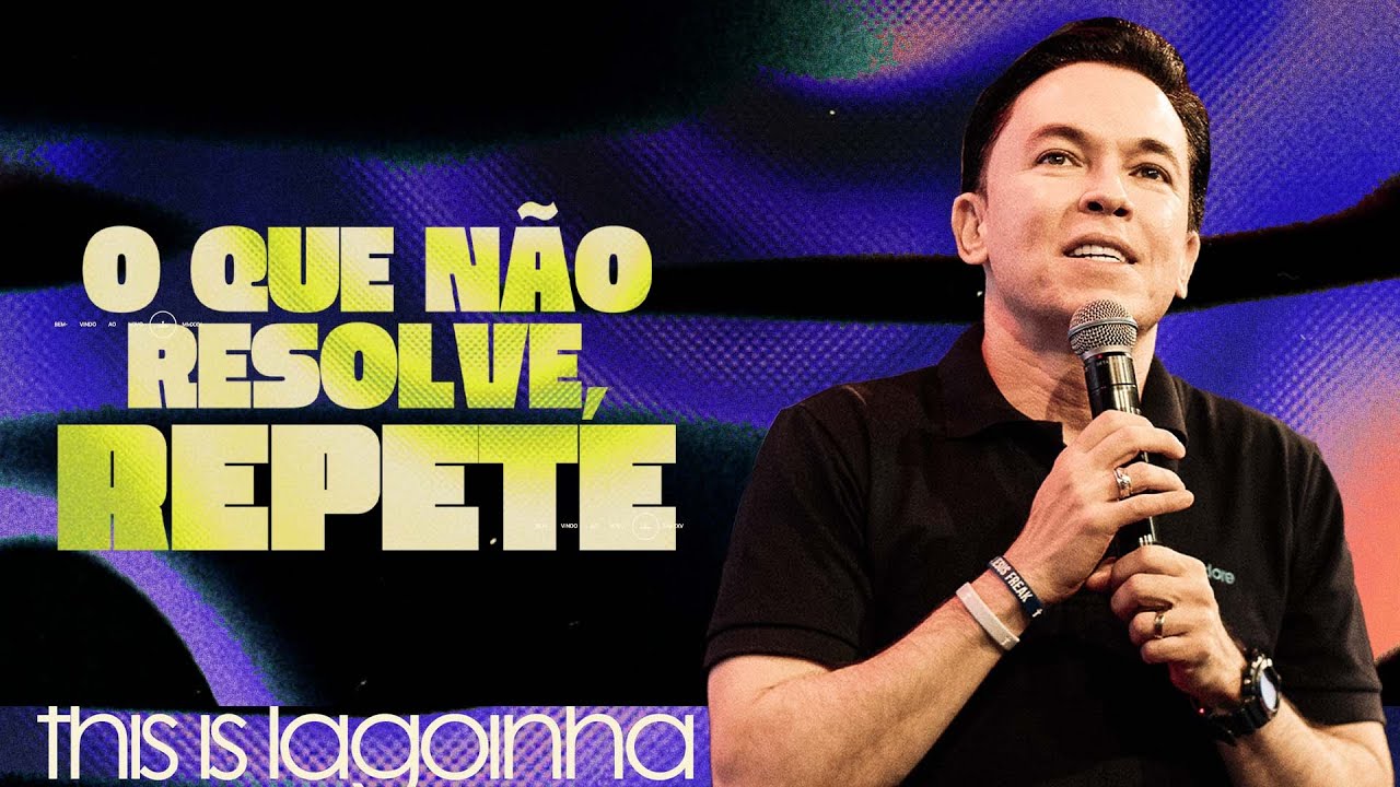 O QUE NÃO RESOLVE, REPETE - PR. LUCINHO BARRETO | CULTO FÉ