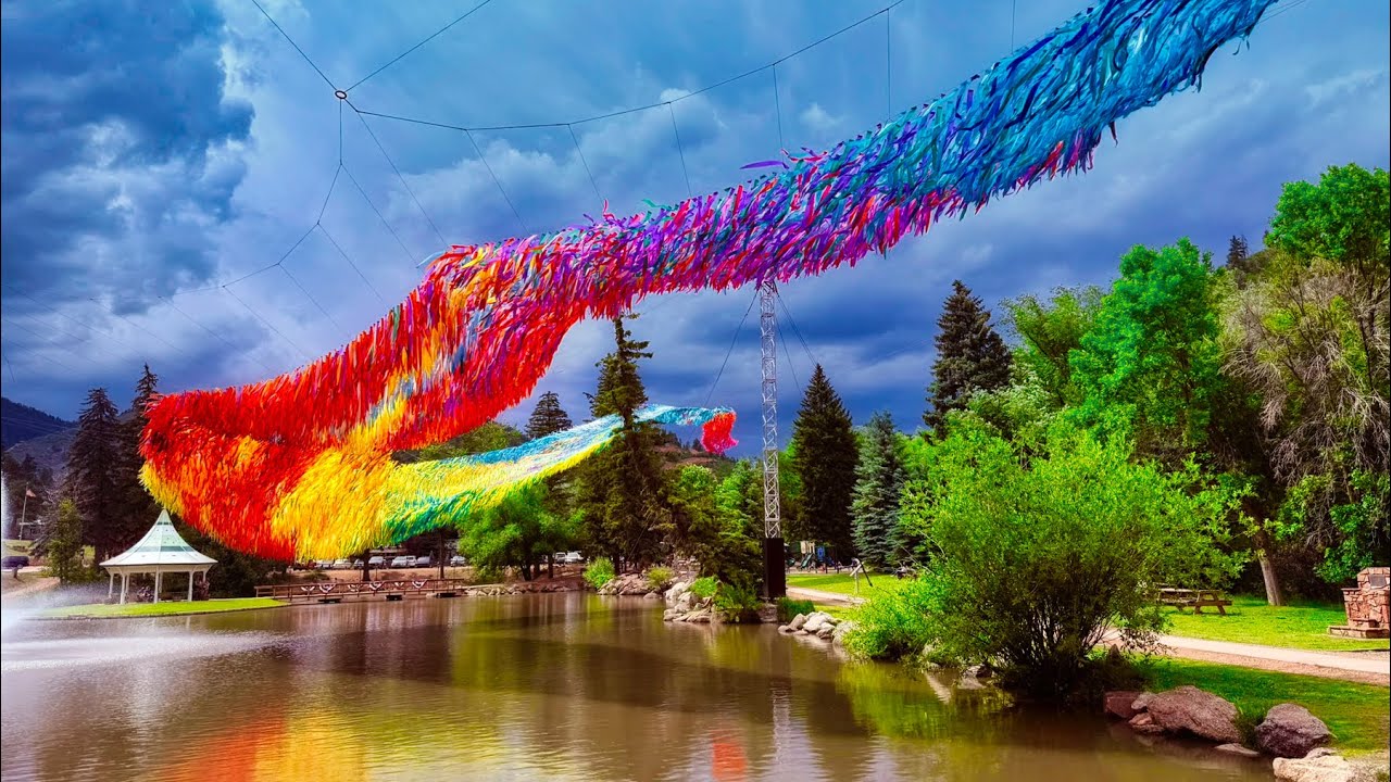 Off the Beaten Path Aerial Sculpture | Green Mountain Falls, Colorado