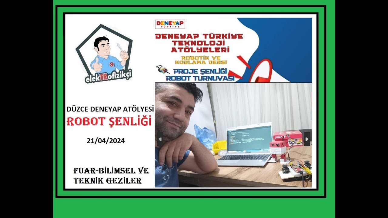 Düzce Deneyap Atölyesi Robot Şenliği