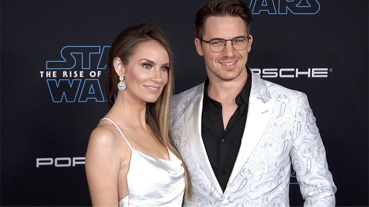 Matt Lanter and Angela Lanter &ldquo;Star Wars: The Rise of Skywalker&rdquo; World Premiere Blue Carpet