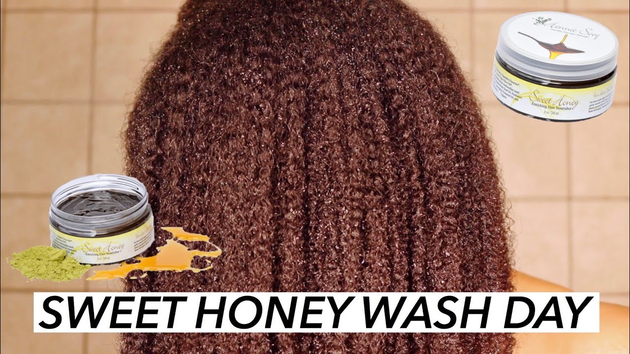 HONEY IN YOUR HAIR??? *Sweet Honey Wash Day* ft. Henna Sooq | Triniti Alysse