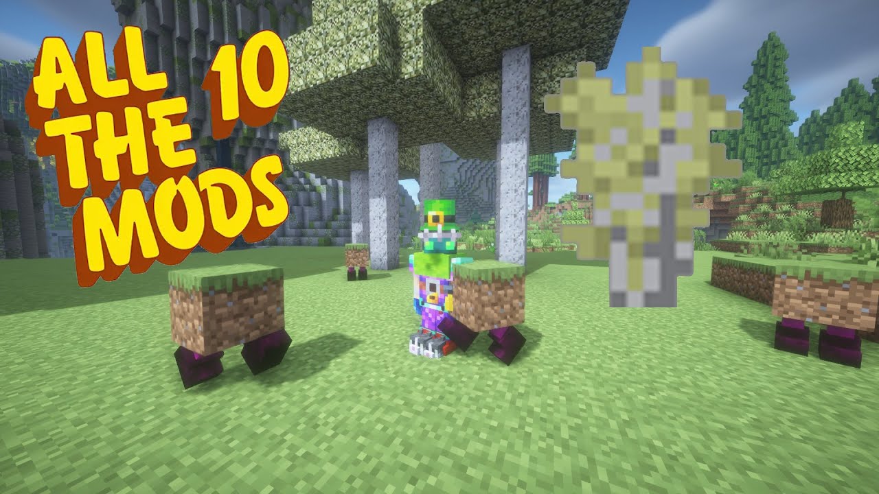 All The Mods 10 Episode 21: Productive Trees and the Socotra Dragon Sapling
