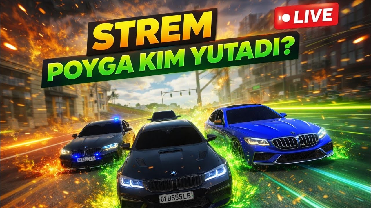 STREM POYGA KIM YUTADI GOO 🇺🇿 CAR PARCING