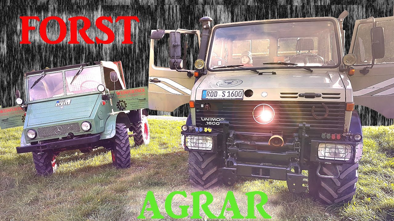 Unimog U1600 Forst vs Unimog 411 Agrar SOUND POWER UNIMOGLIFE