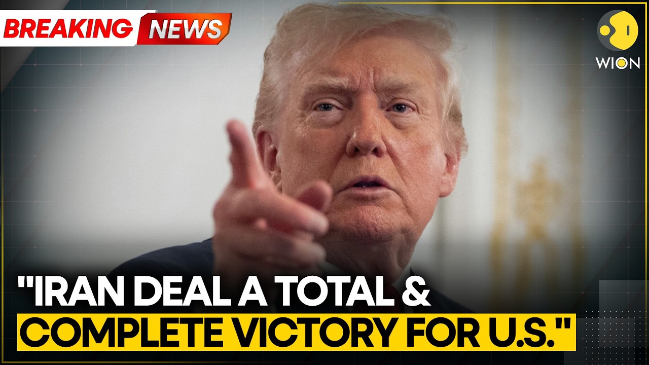 US-Iran War: Donald Trump Says He Believes China Got Iran to Negotiate | WION Breaking