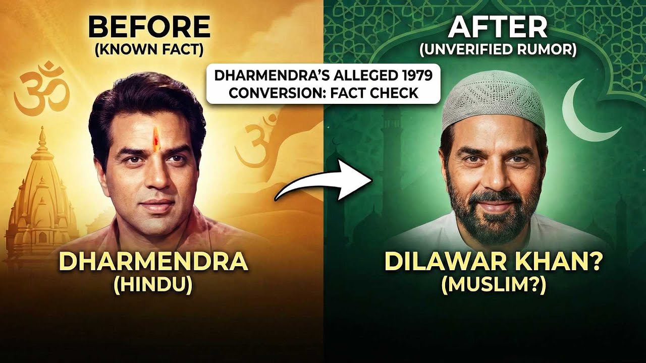 Did Dharmendra really convert to Islam in 1979? What we know