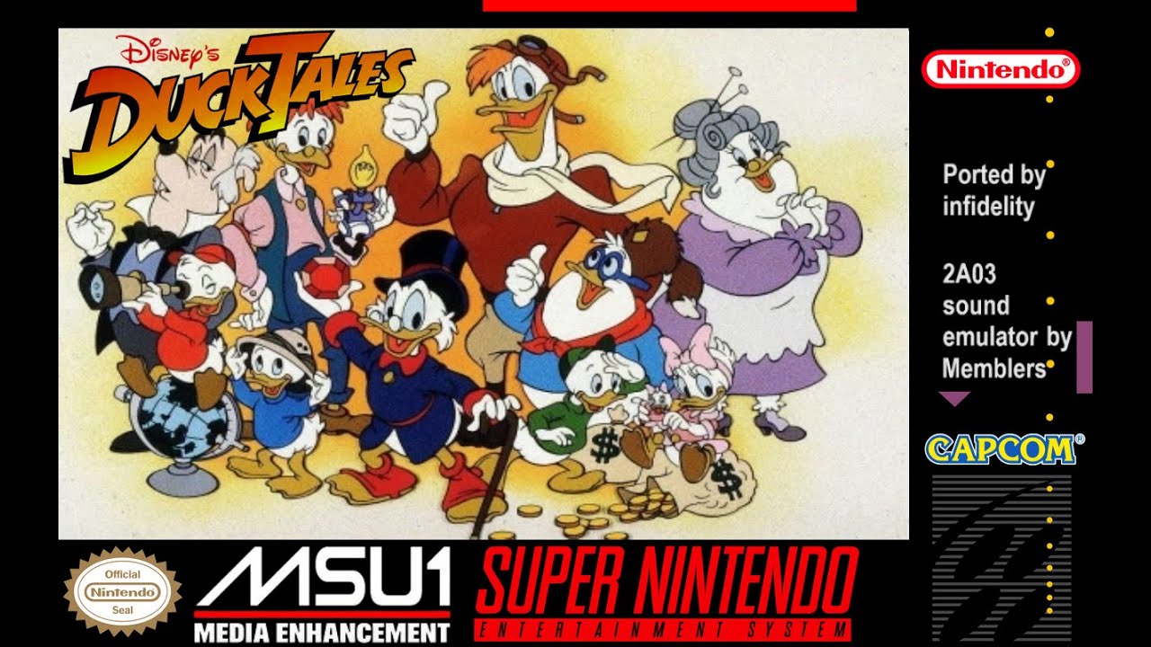Duck Tales (SNES) Port by Infidelity