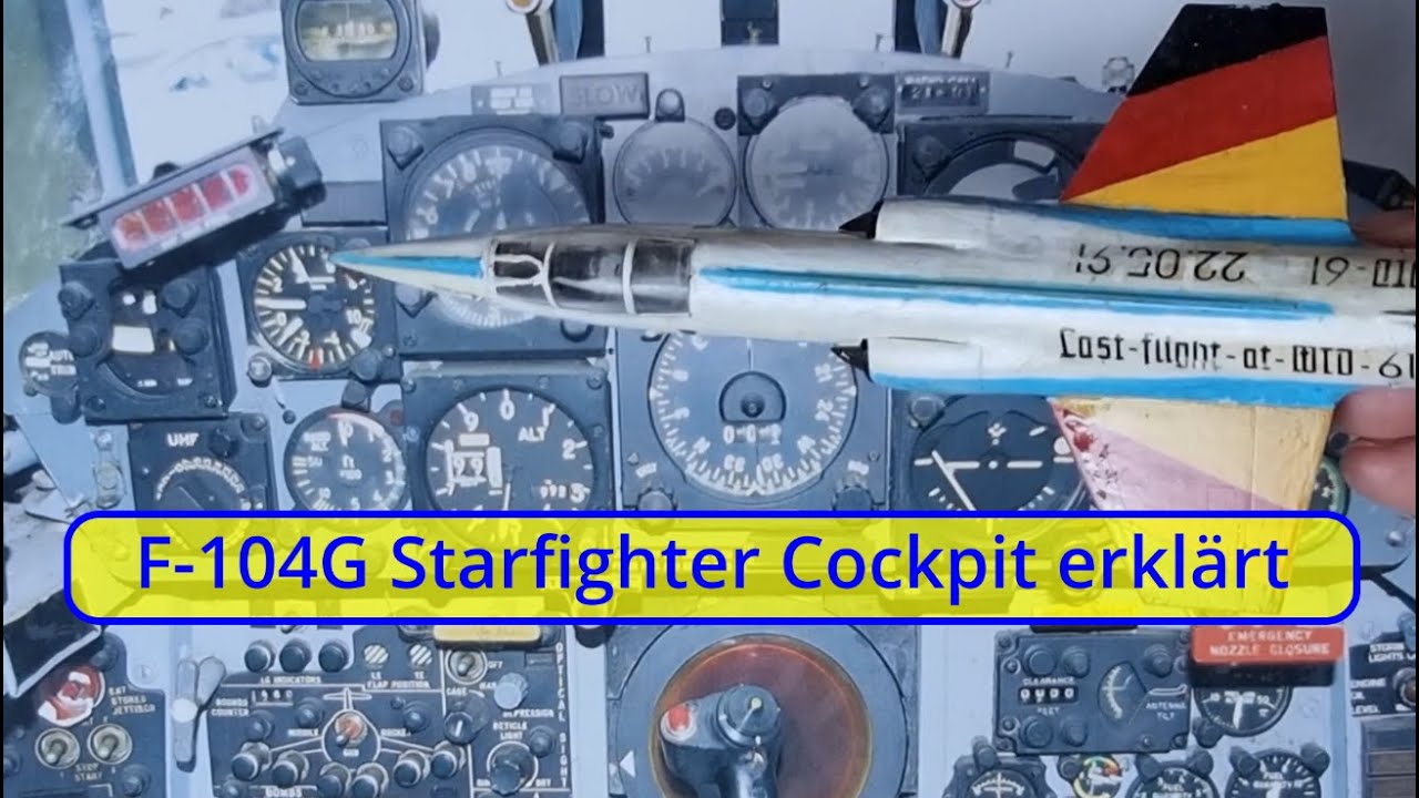 F-104G Starfighter Cockpit erklärt 3