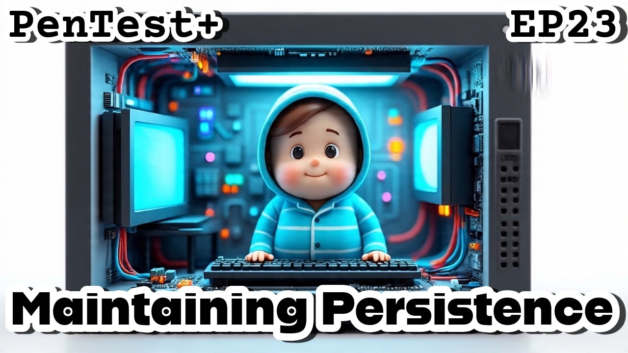 CompTIA PenTest+ EP.23 (PT0-003 2025) | Establishing & Maintaining Persistence | PenTest+ Exam Prep