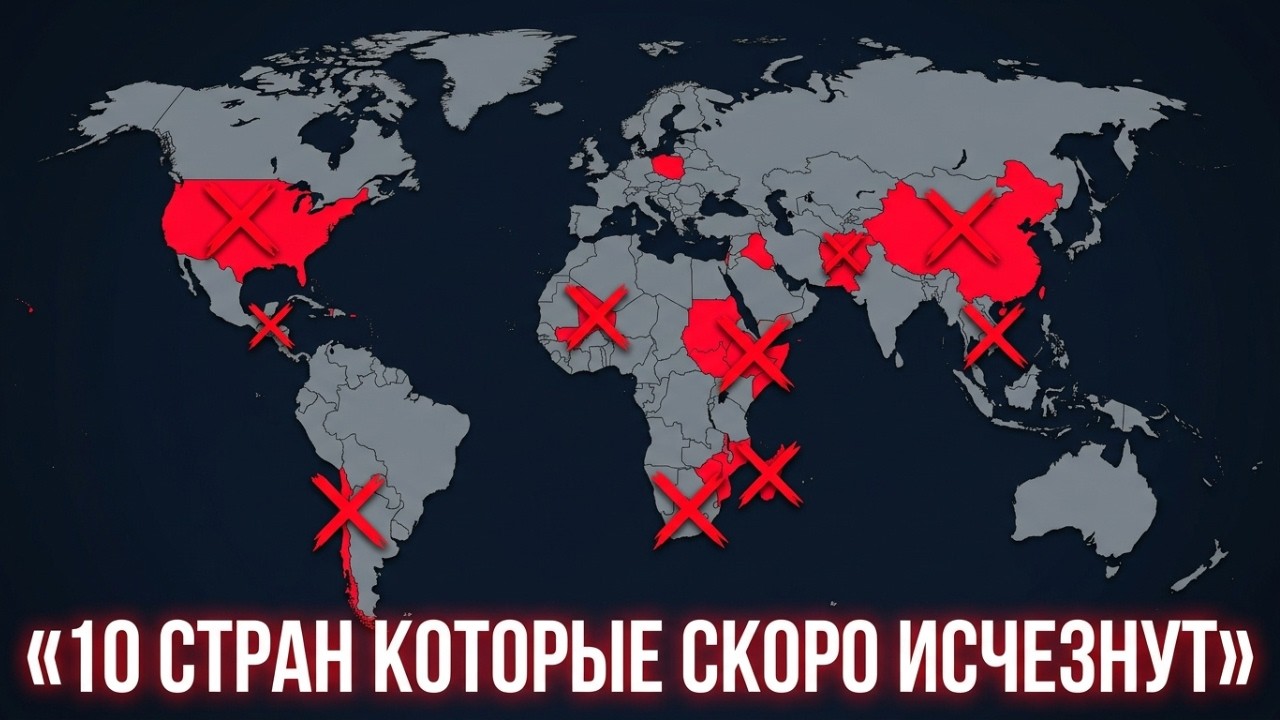 10 СТРАН Которые Скоро Исчезнут, Вы Точно Не Знали