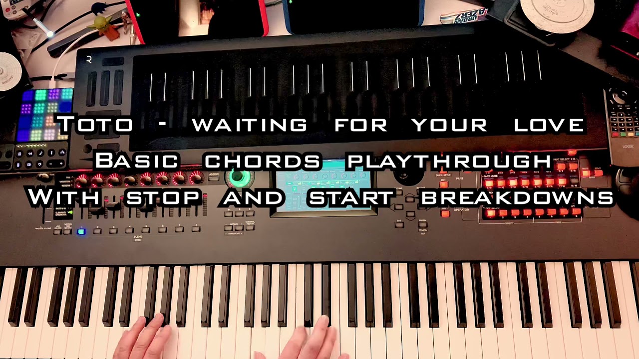 Toto - Waiting for your love play-through and breakdown 4K 24fps