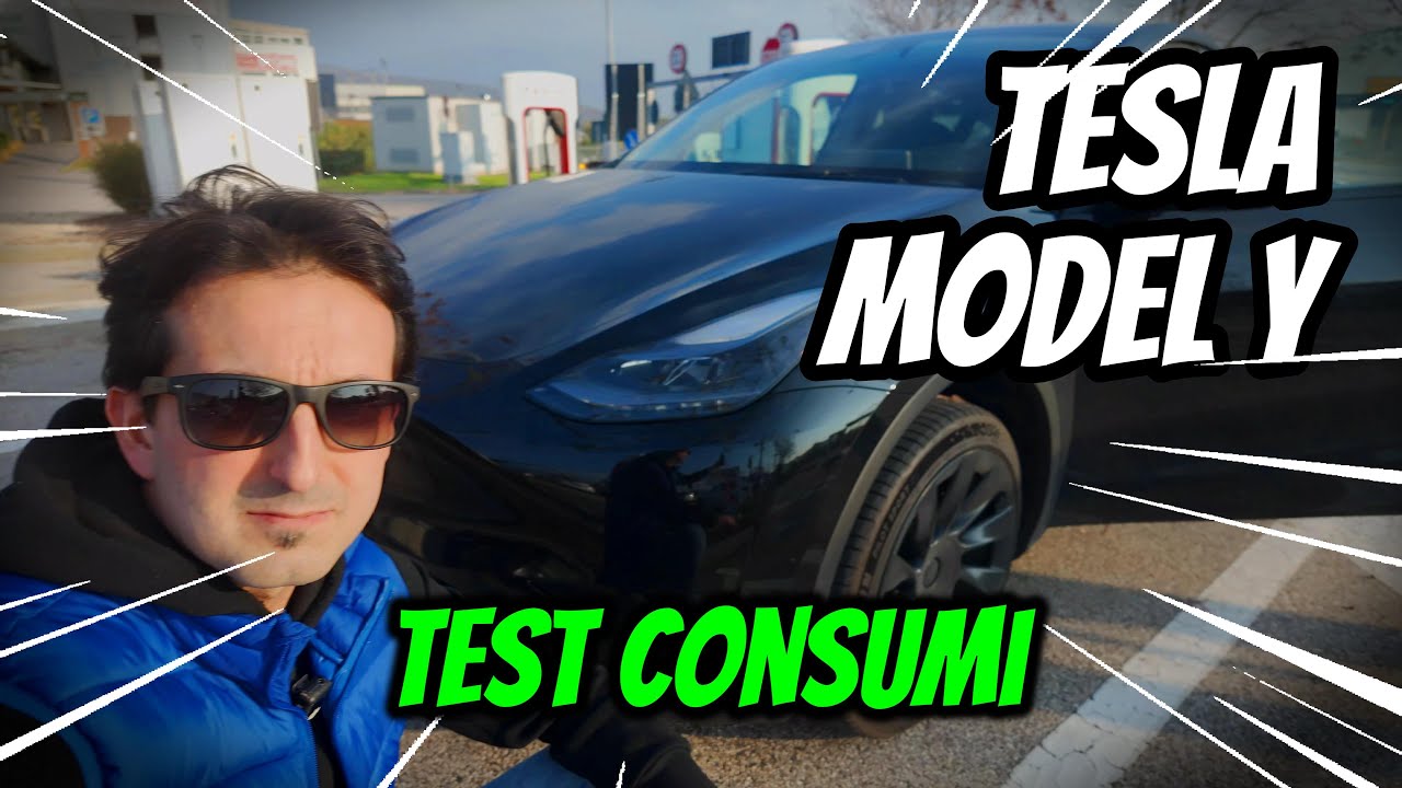 💥 TESLA model Y long range RWD | TEST CONSUMI autunno | 4K 💥🇮🇹