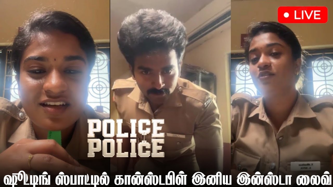 Jio hotstar Police Police Web Series Constable Iniya Instagram Live|Police Police Web Series Episode