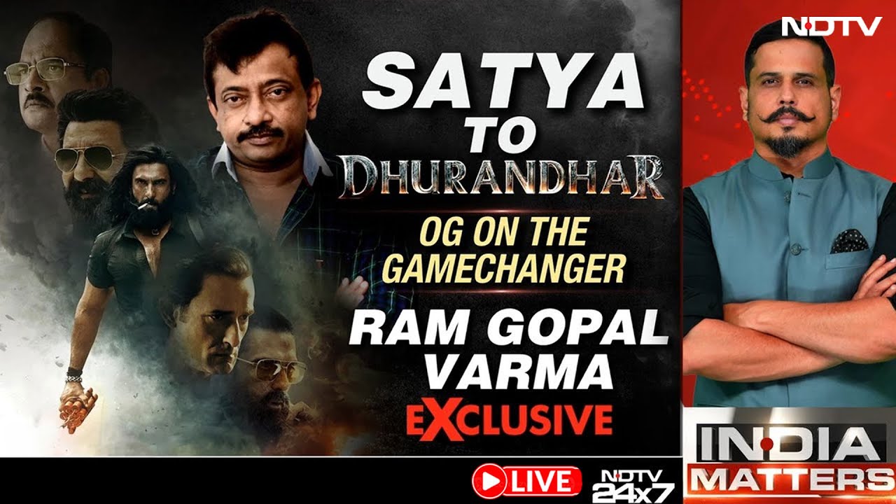 Ram Gopal Varma Interview LIVE | From Satya To Dhurandhar: Ram Gopal Varma On The Gamechanger