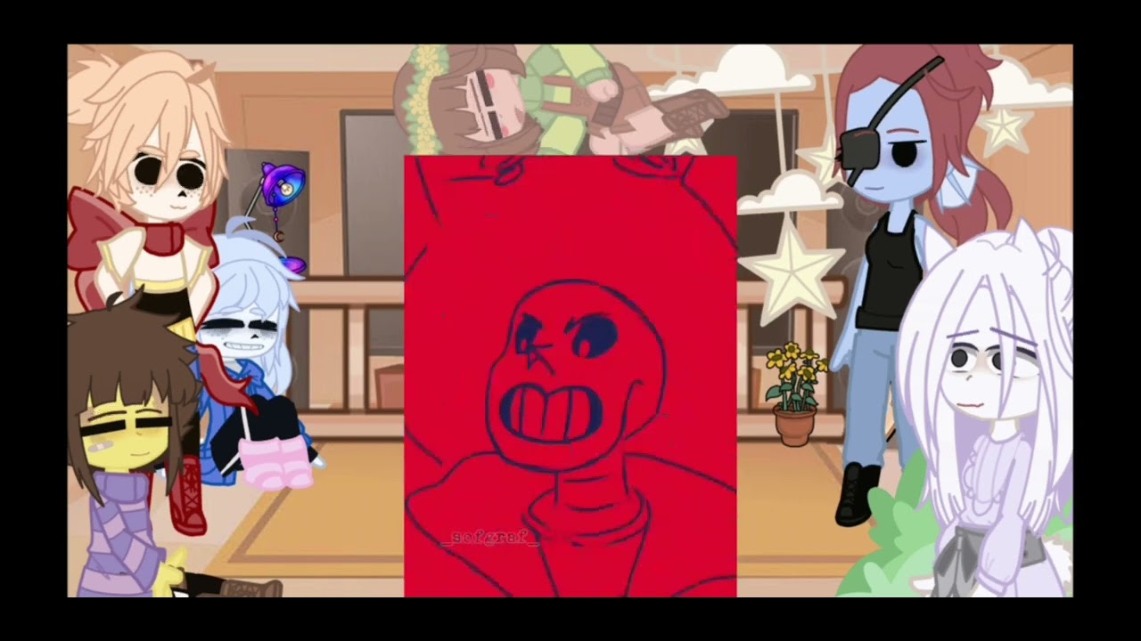 Undertale react to Sans and Papyrus=)