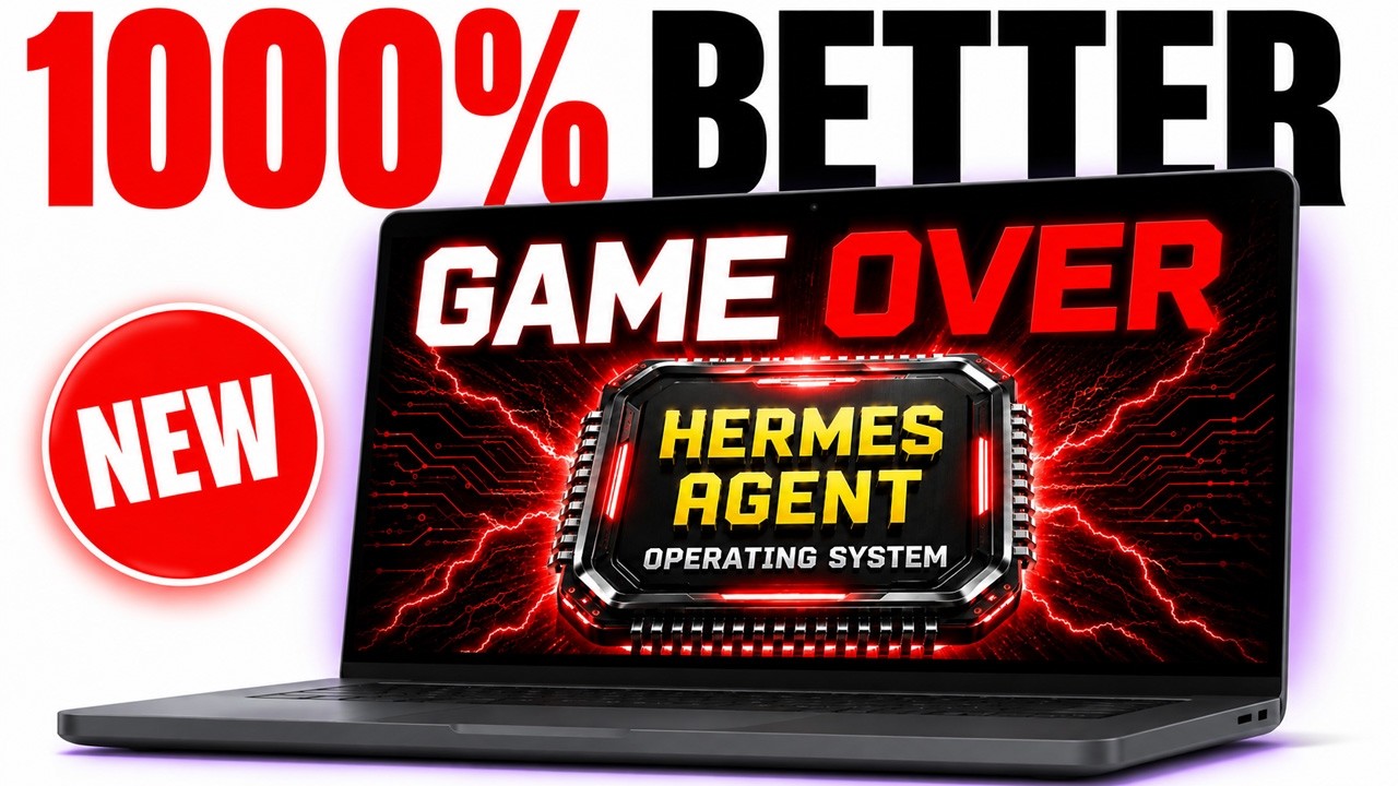 Эта агентская ОС Hermes делает ИИ в 10 раз мощнее!