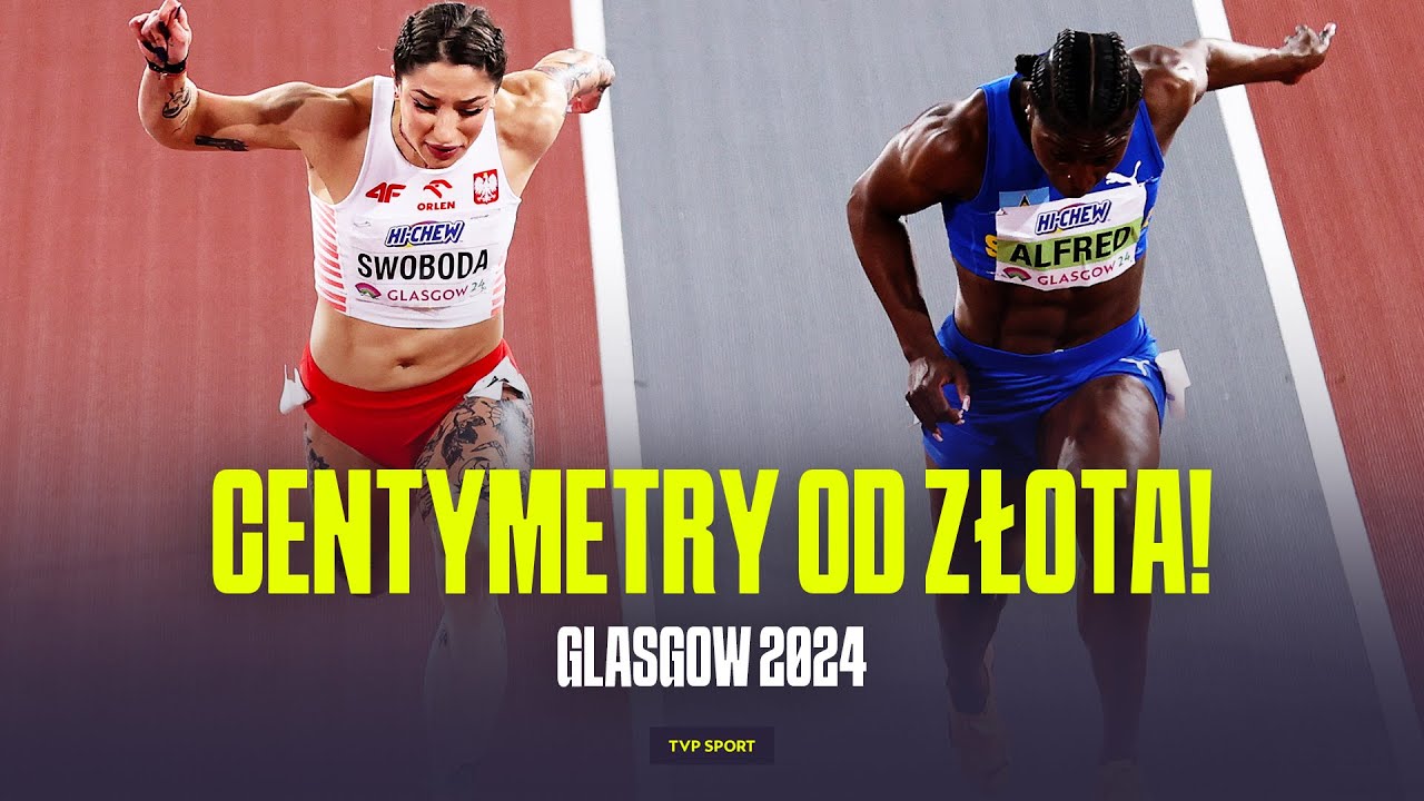 SWOBODA WICEMISTRZYNIĄ ŚWIATA! ZABRAKŁO CENTYMETRÓW DO ZŁOTA | BIEG I WYWIAD | GLASGOW 2024