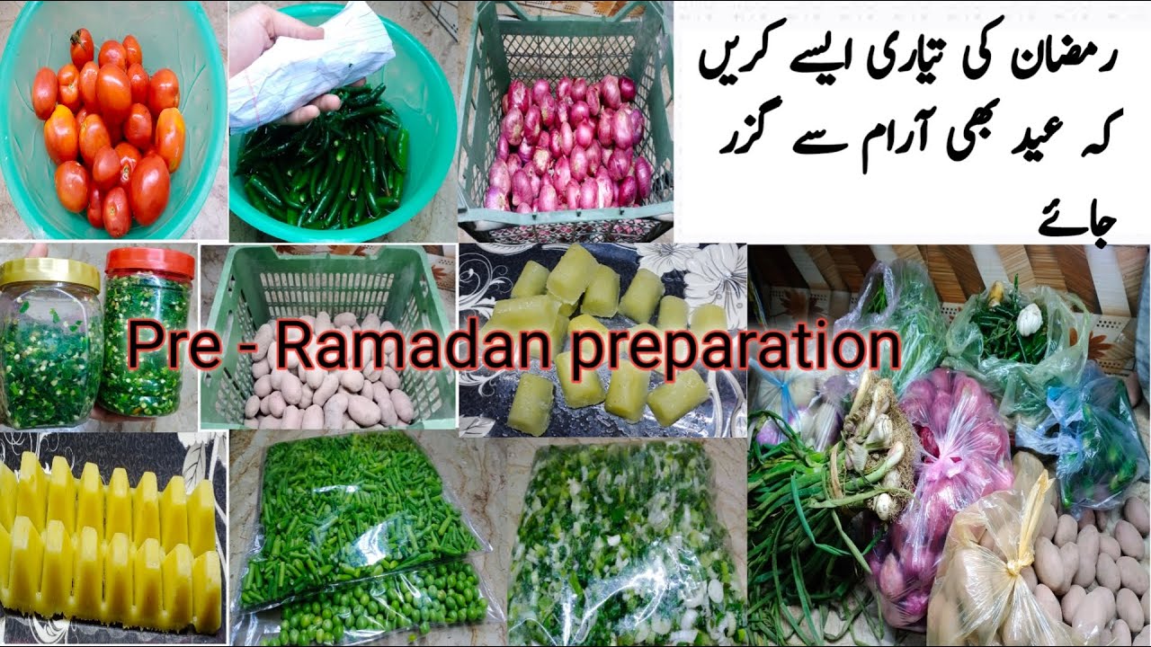 15 Ideas for Ramadan preparation | Pre Ramadan Preparation 2023 by @cookingwithuzmasaleem