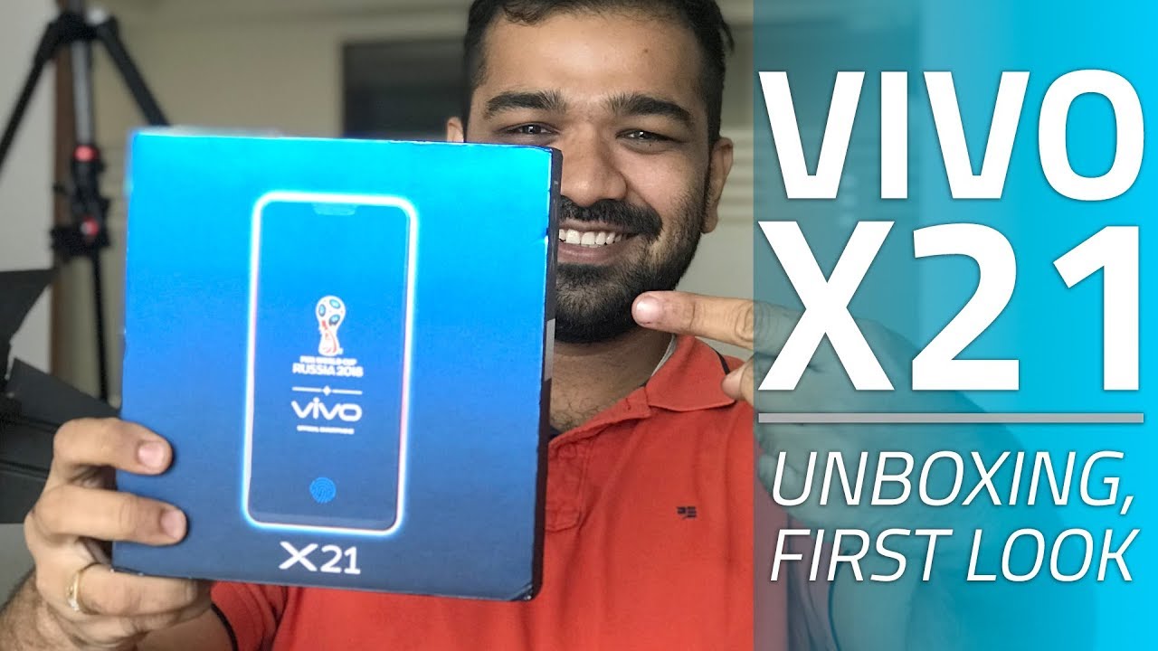 Vivo X21 With In-Display Fingerprint Scanner Unboxing and First Look