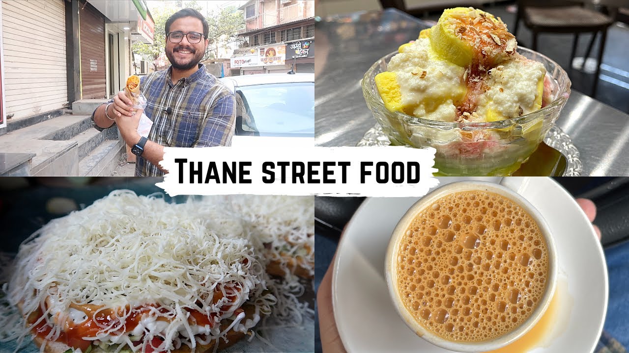 Thane street food (Part 2) | Suruchi misal, Kailash falooda, Delhi da chaap and more