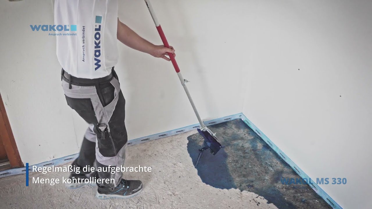 3 in 1:  Restfeuchte absperren, Untergrund vorstreichen & verfestigen, WAKOL MS 330 Silanvorstrich