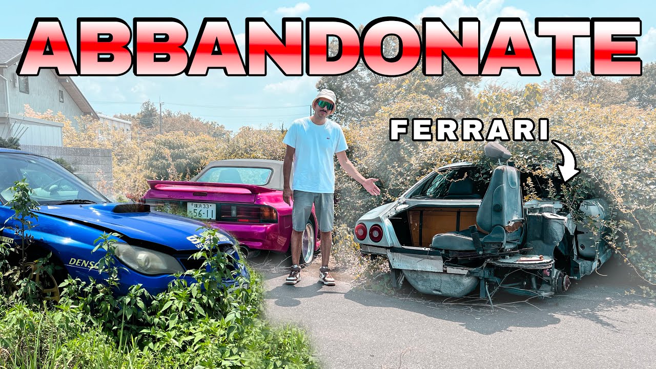 FERRARI e JDM ABBANDONATE in GIAPPONE - TROVATE!