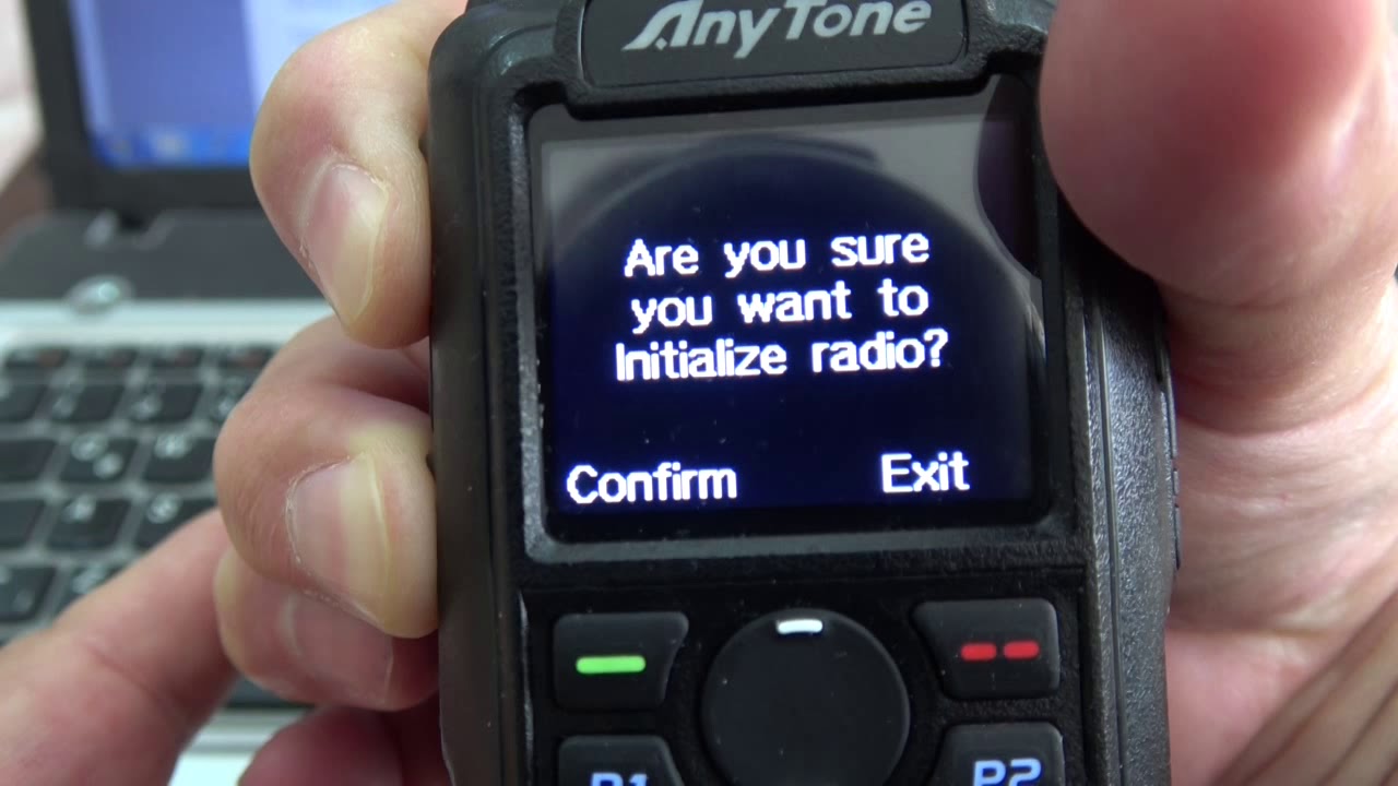 ANYTONE 878 TELSİZE RESET ATMA VE KÜTÜĞÜ GERİ YÜKLEME