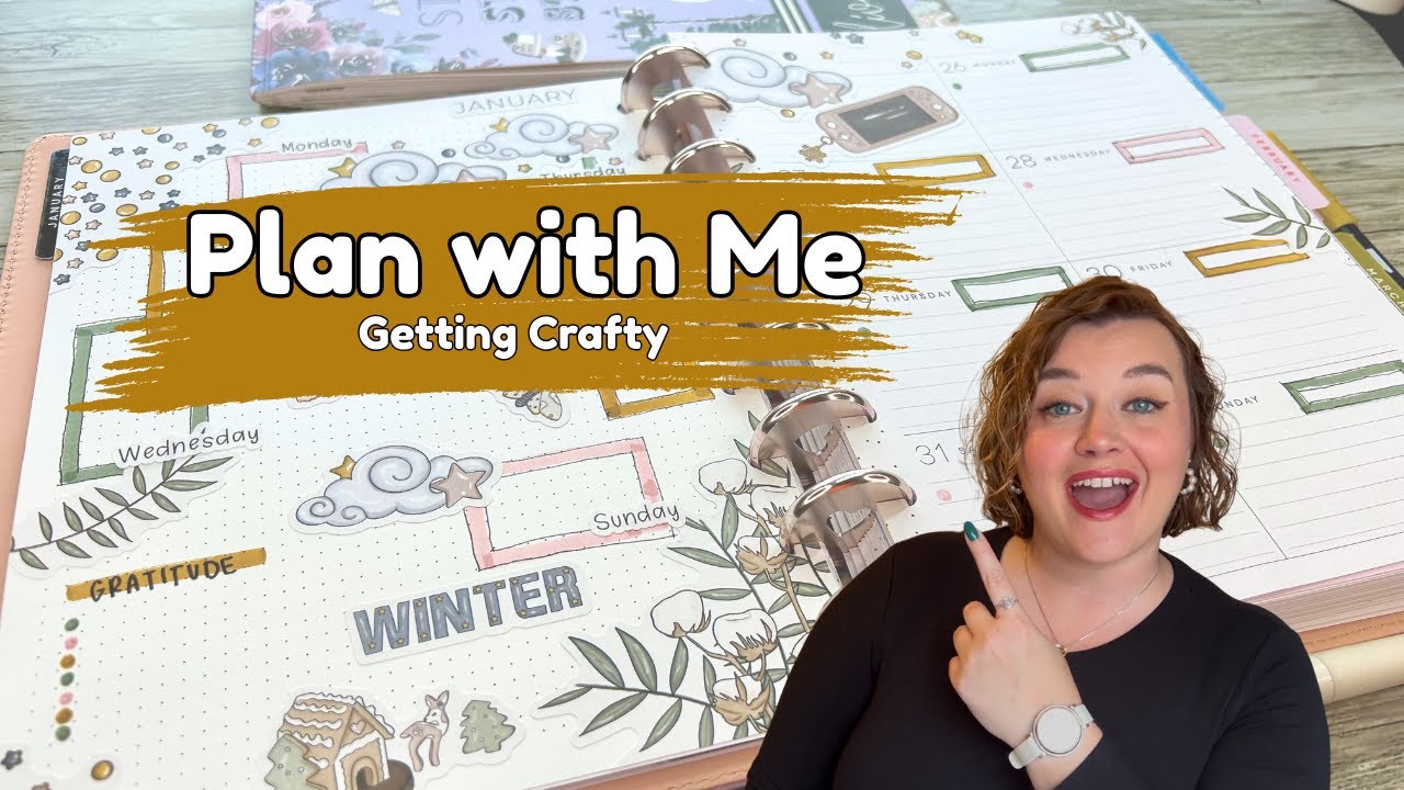 Plan with Me // Classic Dashboard Happy Planner // January 26th - February 1st