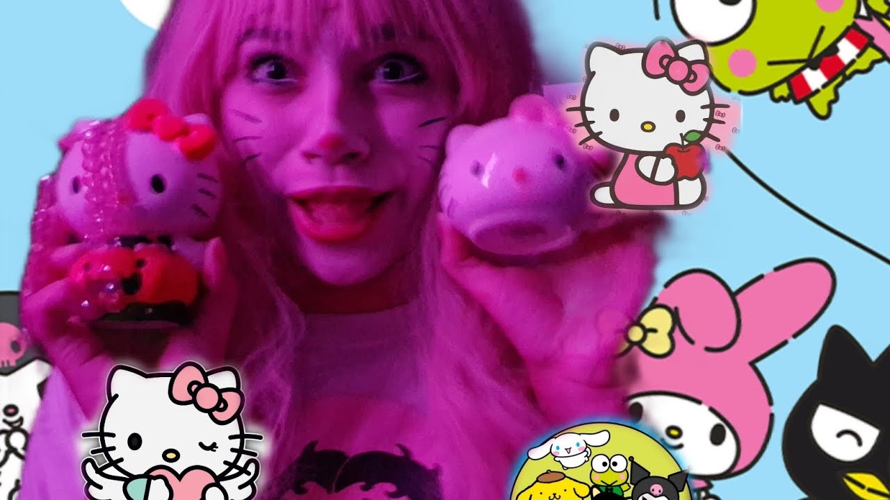 Hello kitty ASMR ≽^• ˕ • ྀི≼ (please like I'm poor) 