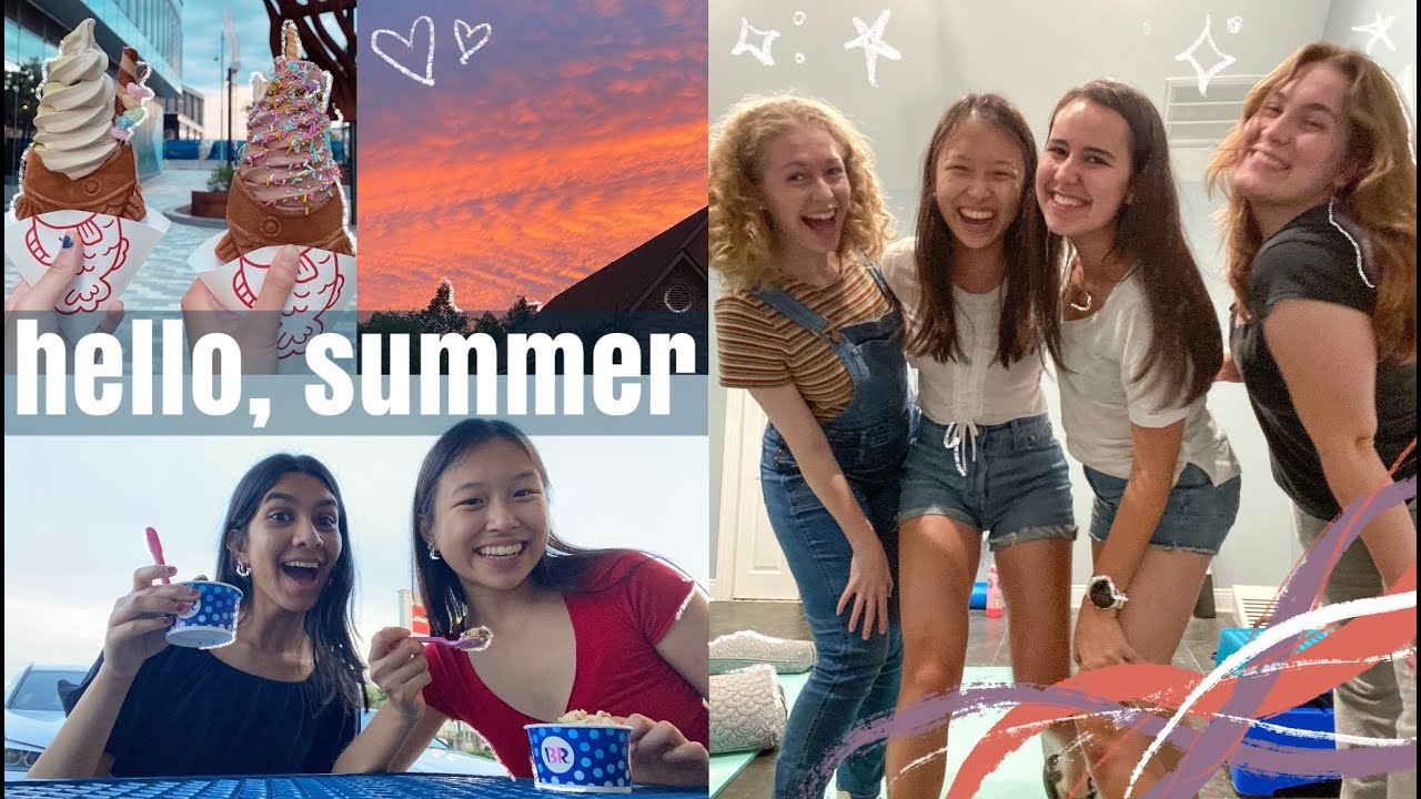 last moments of freshman year + going home