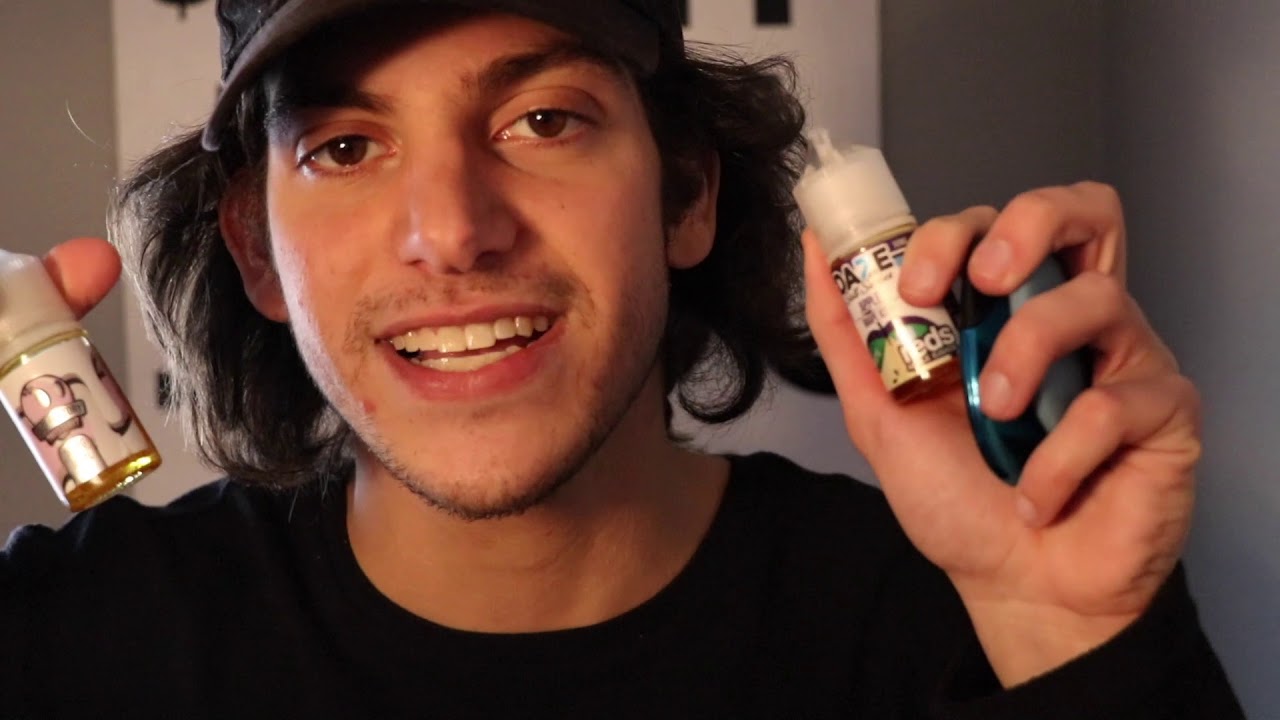 APPLE GRAPE VS SALT FACTORY MYSTERY E-LIQUID REVIEW