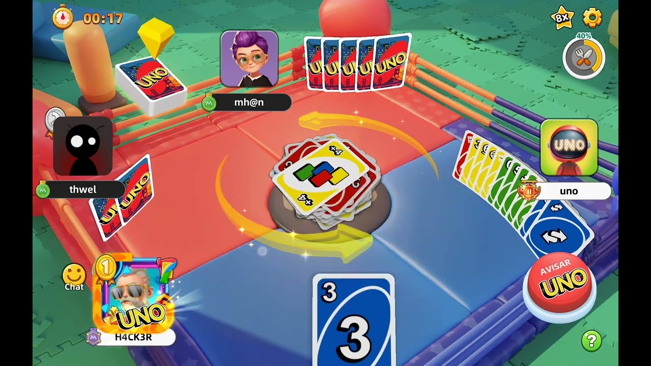 (yesterday video) UNO! MOBILE GAME! SIDE 2 SIDE WITH "uno"! [PART 3/3]