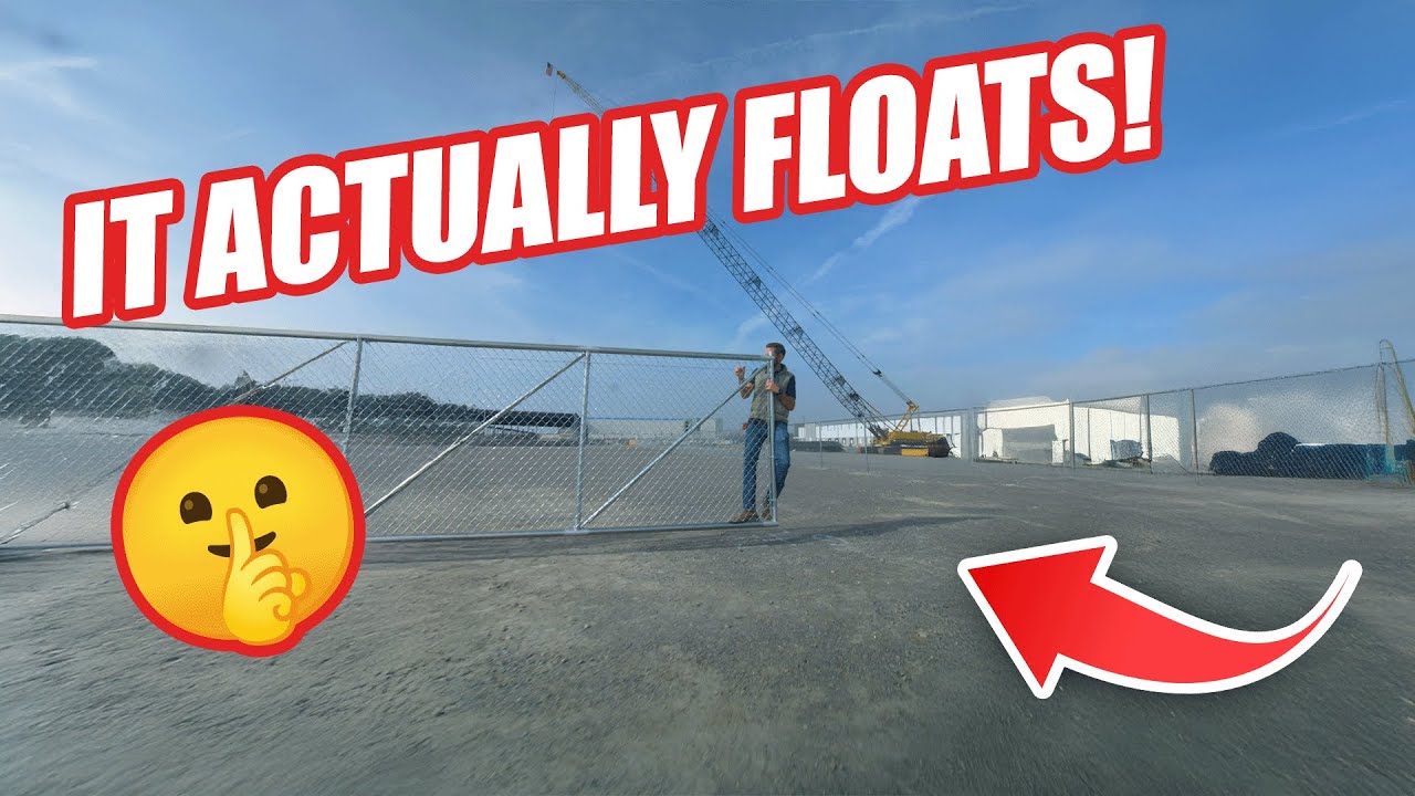 We built a HUGE 24ft Cantilever Gate.