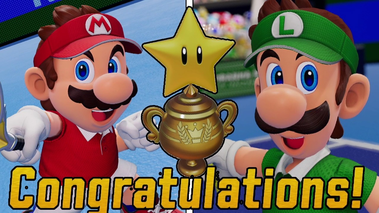 Mario Tennis Fever: Star Cup Парный турнир (финальный раунд)