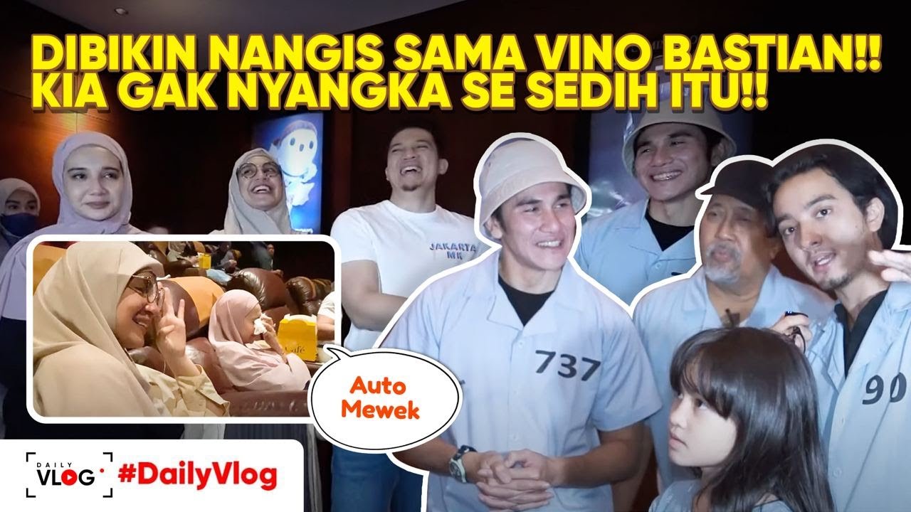 DIBIKIN NANGIS SAMA VINO BASTIAN!! KIA GAK NYANGKA SE SEDIH ITU!! | DAILY VLOG