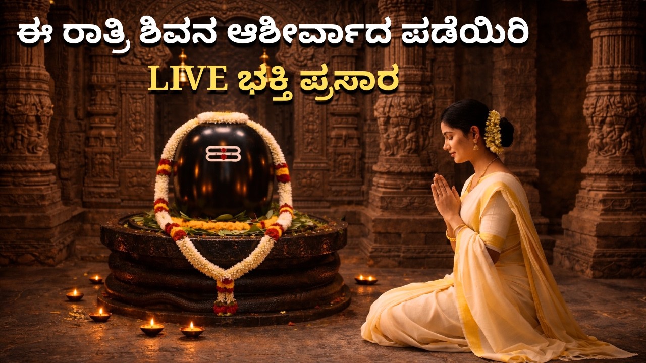 🔴LIVE | ಮಹಾಶಿವರಾತ್ರಿ ಶುಭದಿನದಂದು ತಪ್ಪದೇ ಕೇಳಬೇಕಾದ ಪರಿಶುದ್ಧ ಭಕ್ತಿ ಹಾಡುಗಳು | kannada Bhakthi