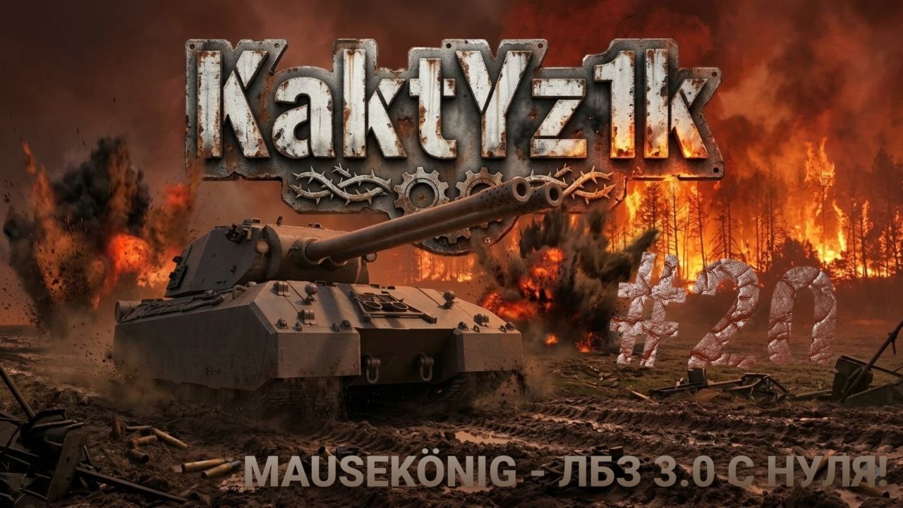 MAUSEKONIG - ЛБЗ 3.0 С НУЛЯ! СЕРИЯ 20 - 8/45.