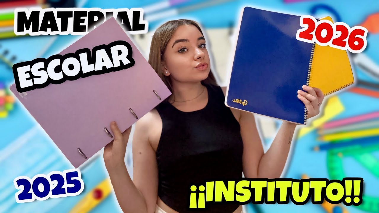 ¡¡¡VUELTA AL INSTITUTO!!! 🏫 HAUL MATERIAL ESCOLAR 2025-26📘