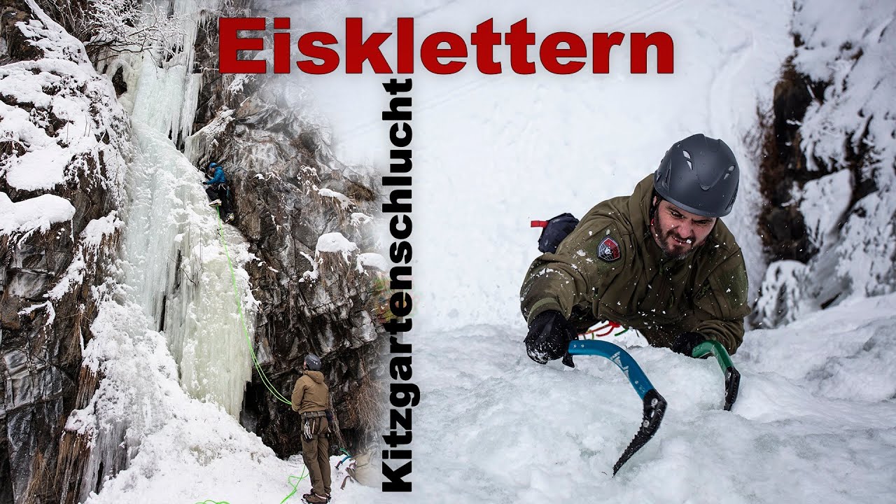 Eisklettern Pitztal - Kitzgartenschlucht