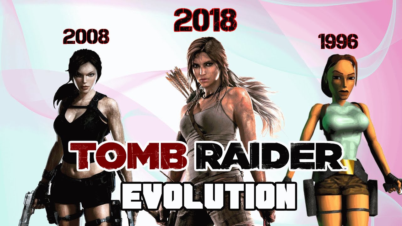 Эволюция игр Tomb Raider | все части [1996 - 2018]
