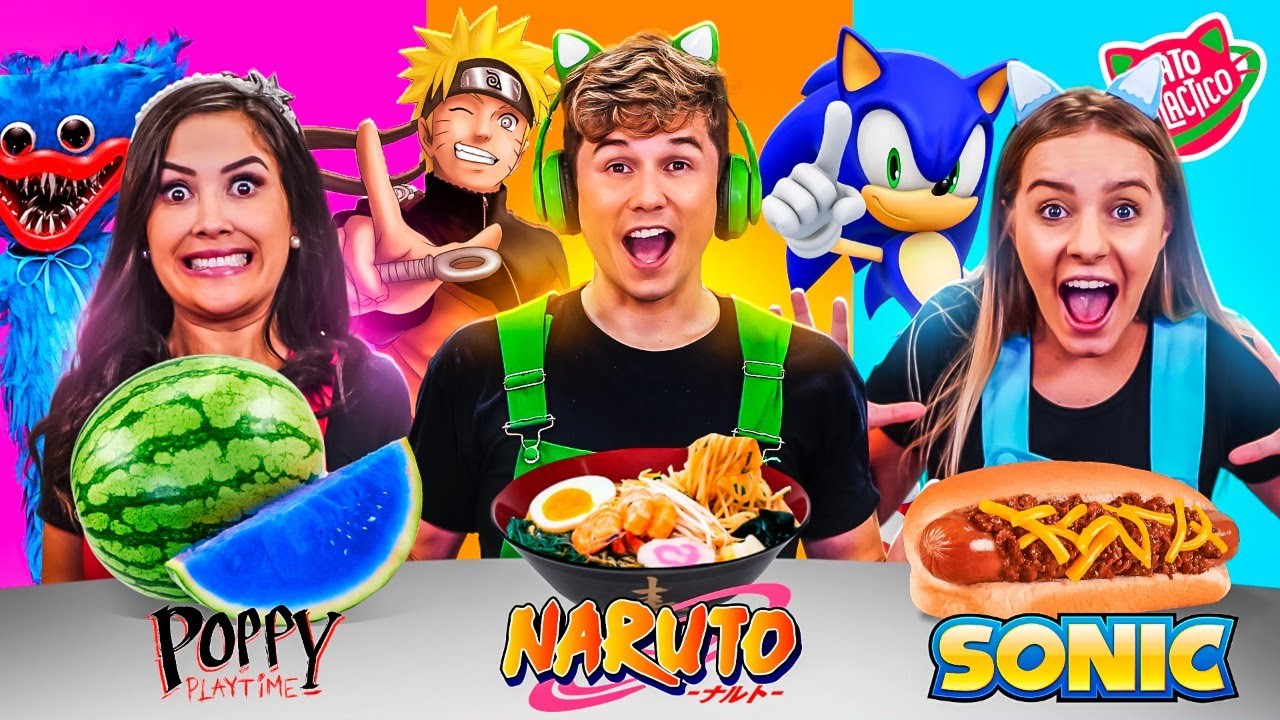 A COMIDA DO SONIC ME DEIXOU SUPER RÁPIDO !!!  | Gato Galactico