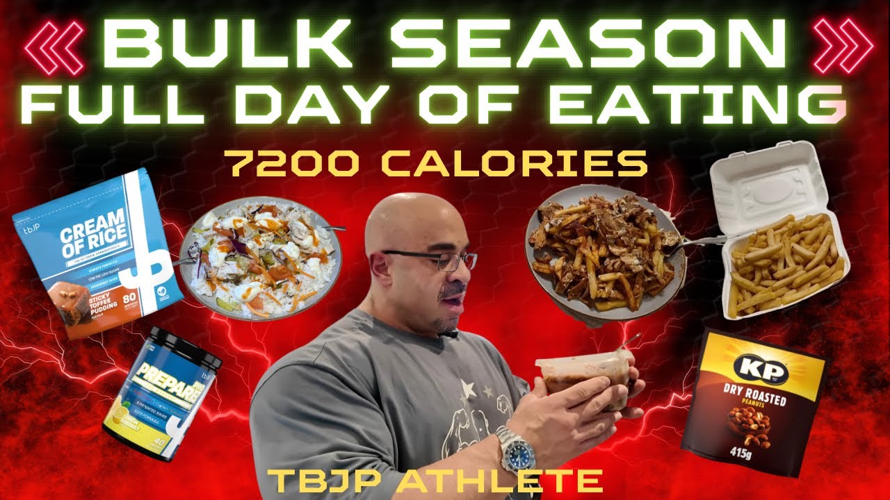 EAT BIG Full day of eating // off season 2026 // 7200 calories 