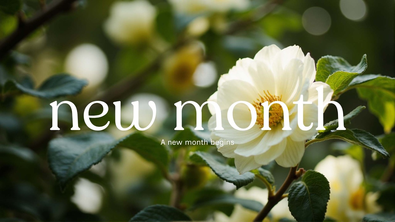 A New Month Begins 🌙 | Soft Guitar Music for Peaceful Reset