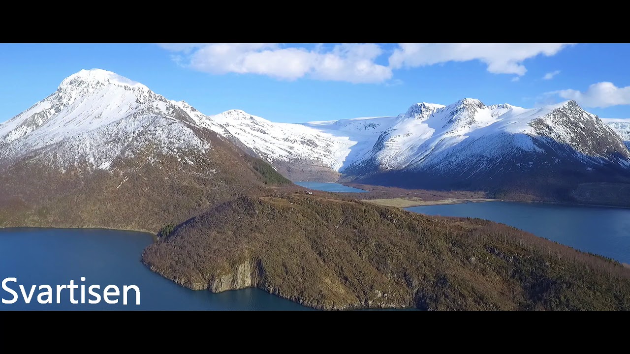 Meløy - Svartisen - Halsa (DJI DRONE FLIGHT)