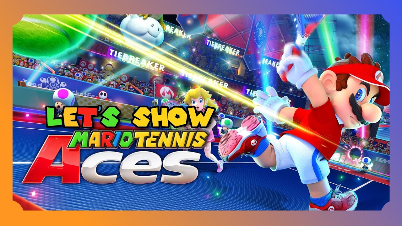 🔴 Opening Serve, das war Mario Tennis Aces 🎾 Let's Show