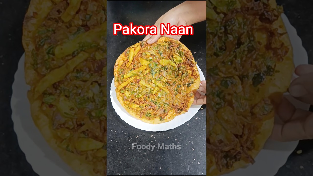 Crispy Pakora Naan Recipe || Ramadan Special Pakora Naan 