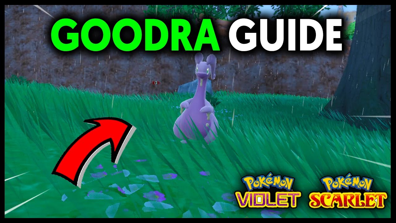 HOW TO GET GOODRA ON POKEMON SCARLET AND VIOLET