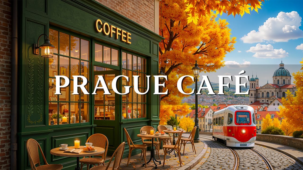 Autumn Prague Old Town Caf&eacute; Jazz 🍂 Smooth Piano Jazz & Bossa Nova Music for Work, Study & Reading