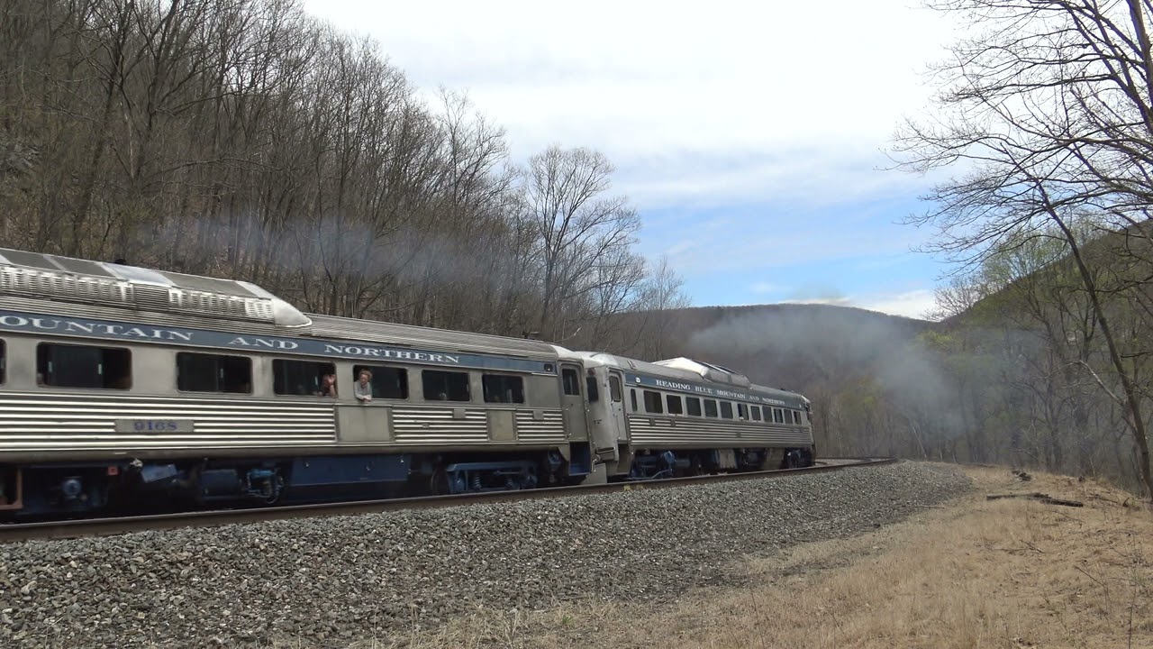 VE 4 RBMN 9168 at Bear Mountain Curve, Jim Thorpe, PA 4 23 2022